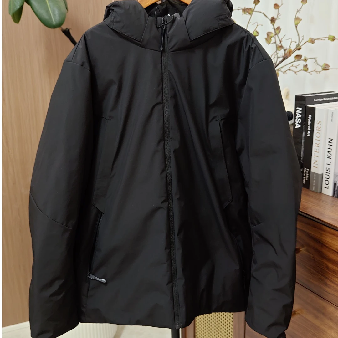 【树】男款25年冬季厚款鹅绒连帽羽绒服-KL169