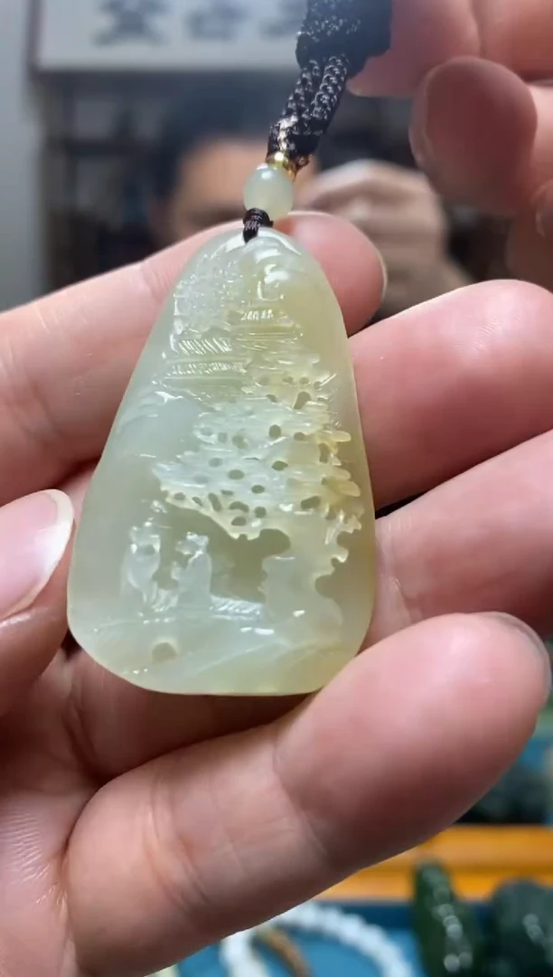 【闪购商品】和田玉挂件未镶嵌55