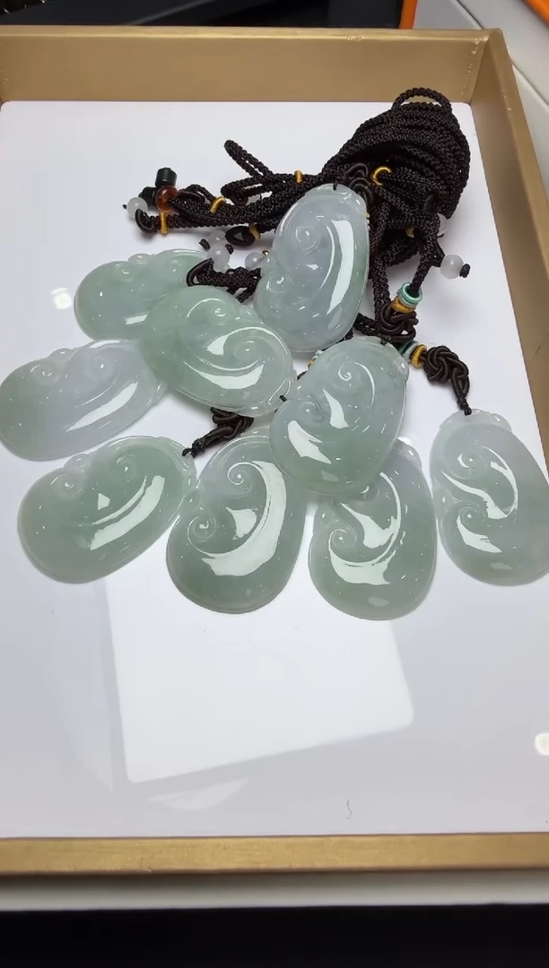 颈饰未镶嵌翡翠YM1343-1 如意多样性1件