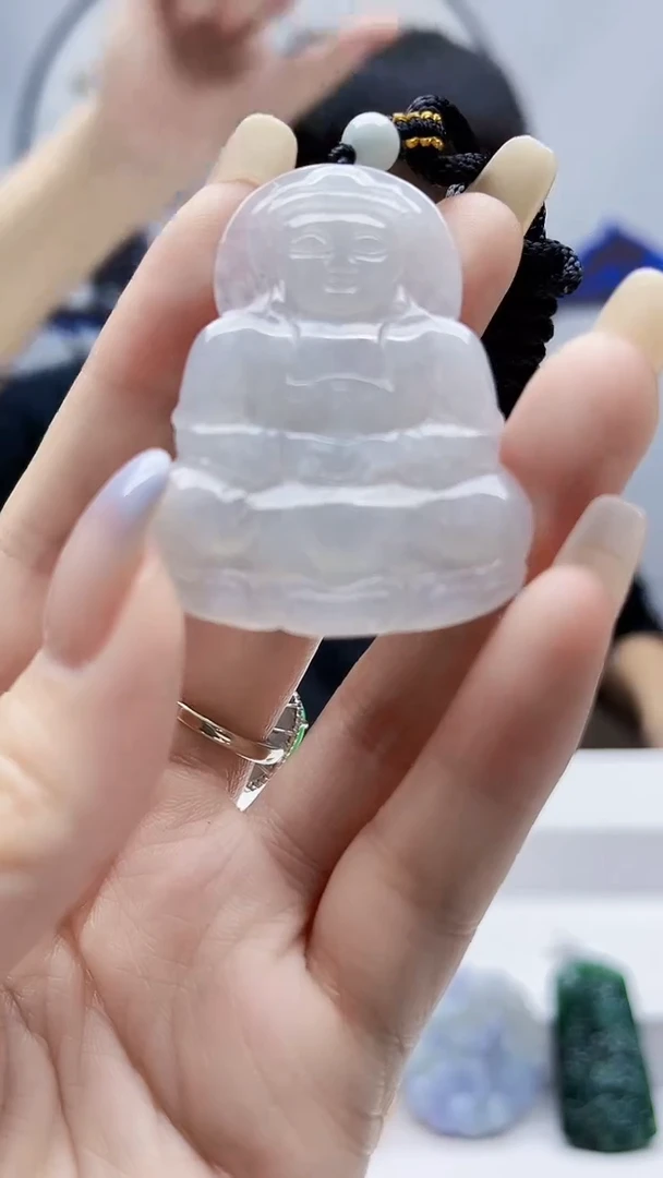 未镶嵌定制翡翠毛货挂件14