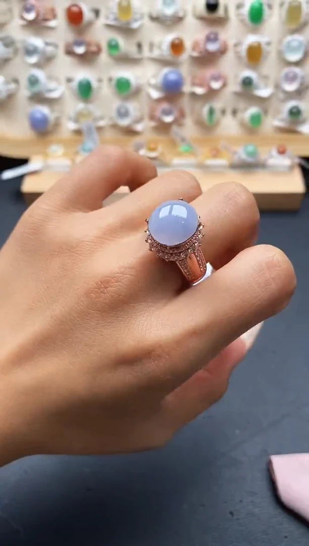 未镶嵌戒指翡翠缅甸天然A货翡翠1 9-9