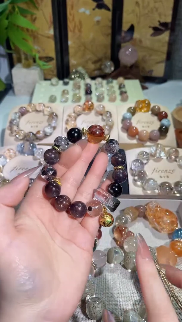 水晶摆件未镶嵌原创diy时间