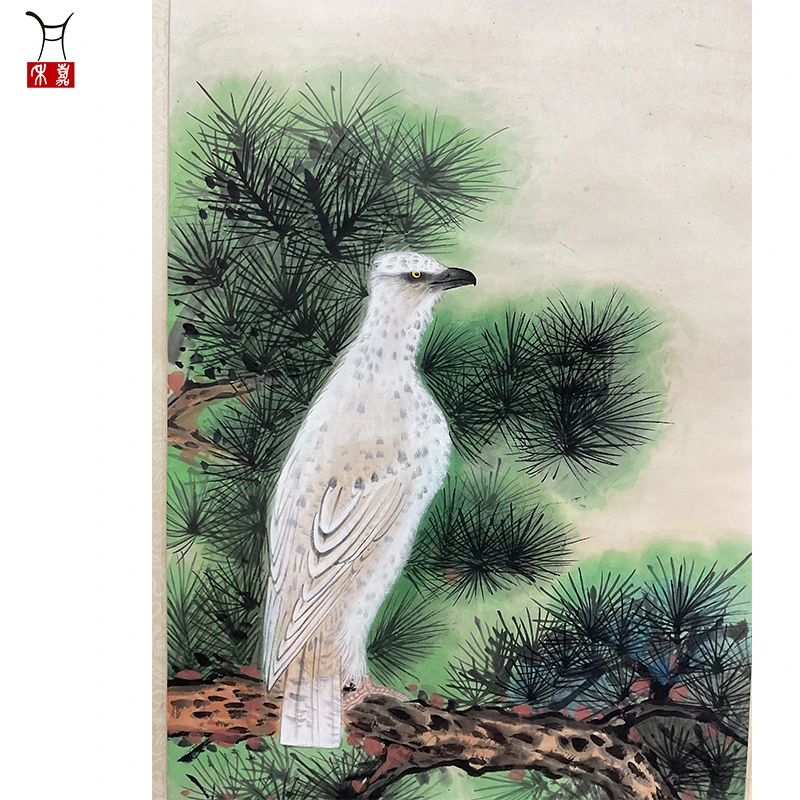 K1001花鸟立轴92x45/3.7平尺