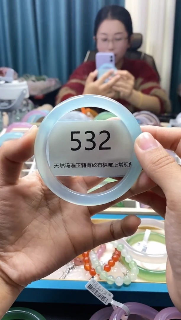 【闪购商品】玛瑙/玉髓手镯未镶嵌532
