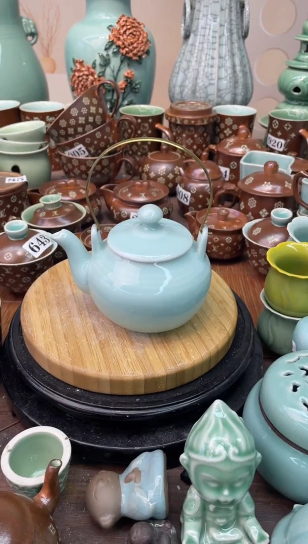 瓷微瑕特价 慧仙青瓷 特价福利大促