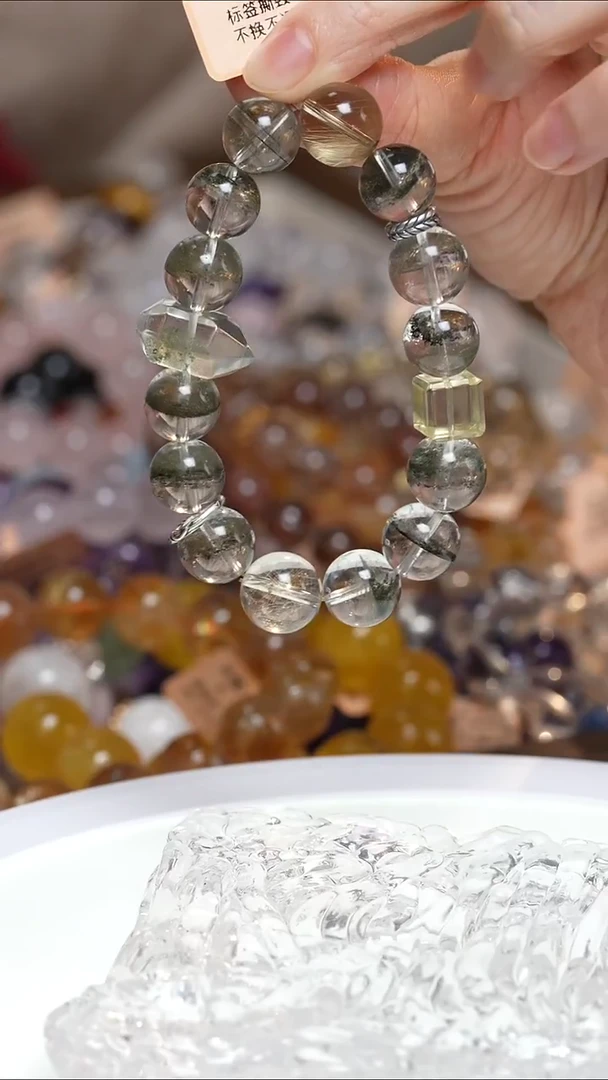 未镶嵌手串水晶绿幽灵手串·MM0025NOV897G230