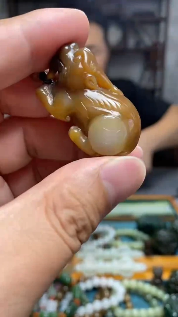 和田玉未镶嵌颈饰22