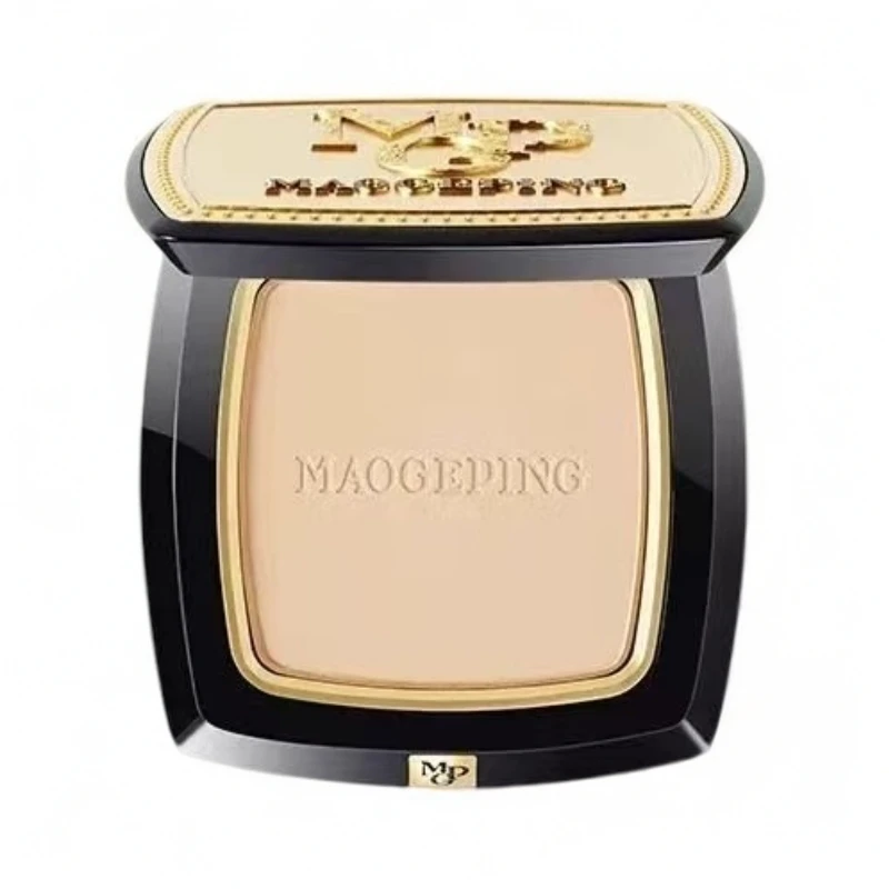 MAOGEPING/毛戈平光感柔纱凝颜小金扇粉饼哑光散粉定妆补妆持久7g