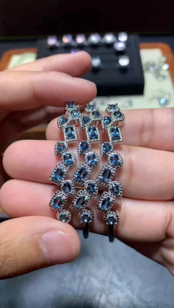 未镶嵌手镯托帕石Q45【多样性发其一】