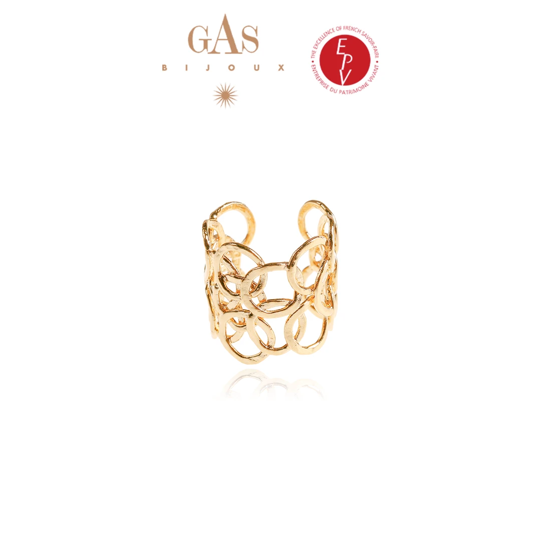 铜合金戒指 AZLOOK【法国进口】GAS BIJOUX珈思王妃系列雅典娜戒指