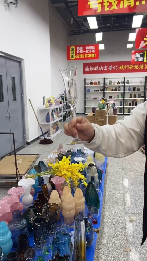 水养鲜花干花插花客厅装饰品两支