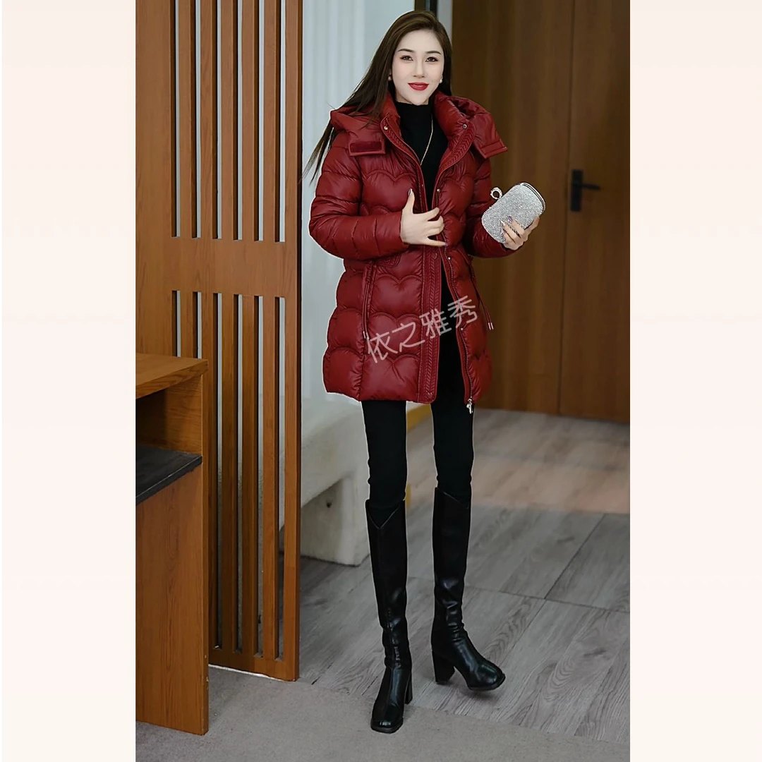 冬季新款时尚气质修身显瘦加厚保暖女士棉服外套2589