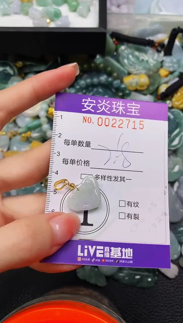 颈饰未镶嵌翡翠闪购0022715