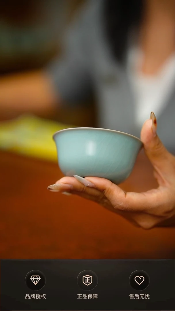 一级新品仿古鸡缸杯 支钉 礼盒