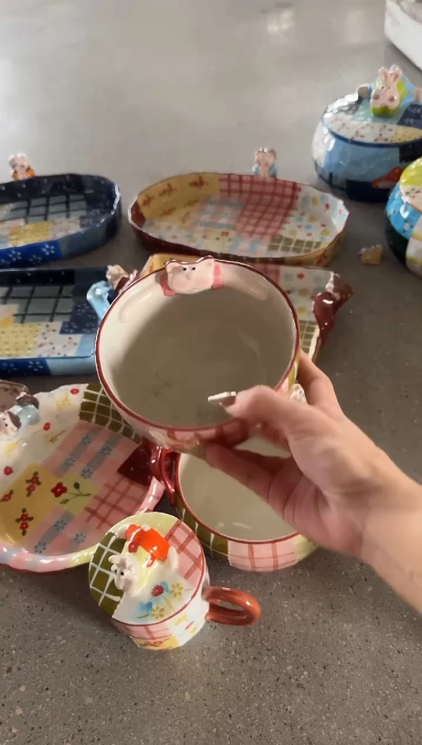 瓷【唯品瓷】手工手绘餐具