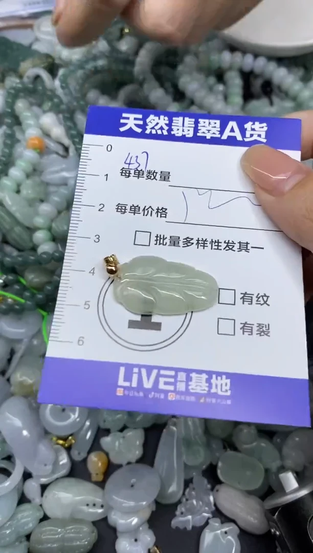 颈饰未镶嵌翡翠天然翡翠A货批量多样性发一件