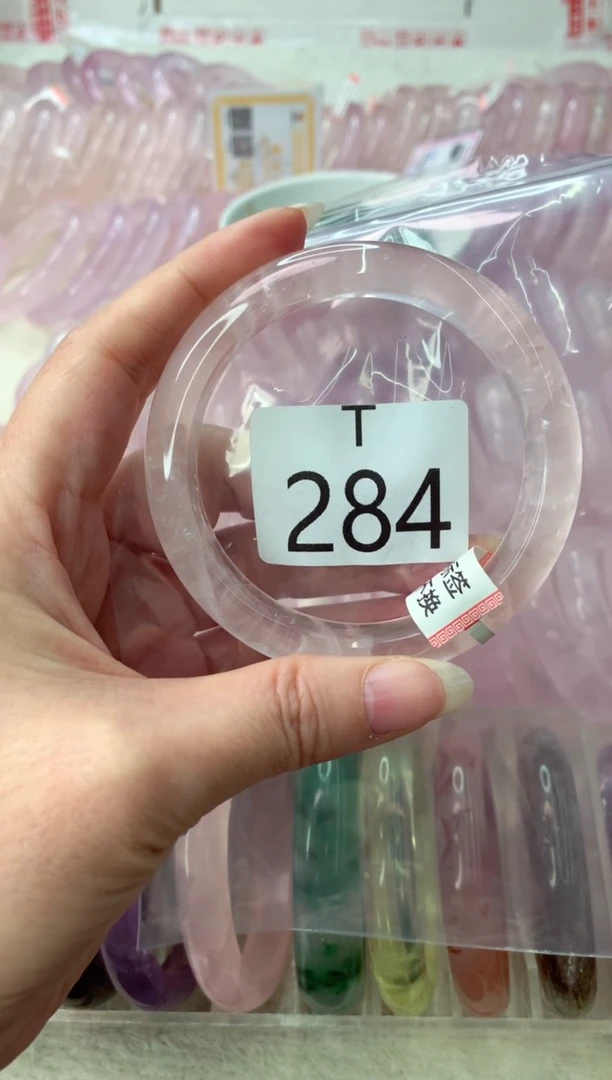 未镶嵌手镯水晶T284-60