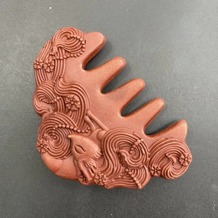 玫瑰香型梳子-550312