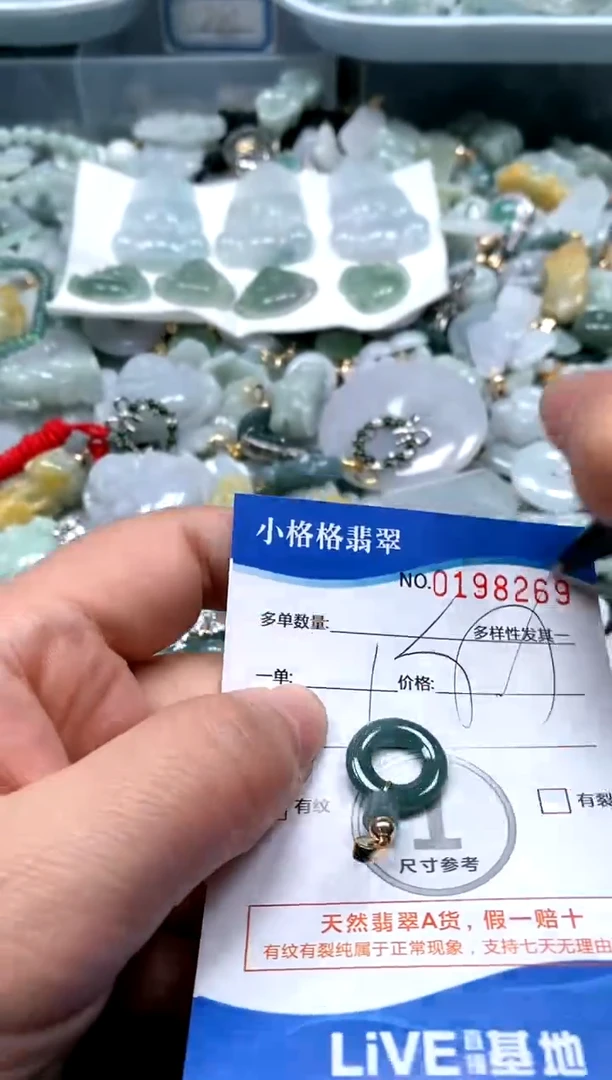 【闪购商品】翡翠颈饰未镶嵌闪购商品0198269