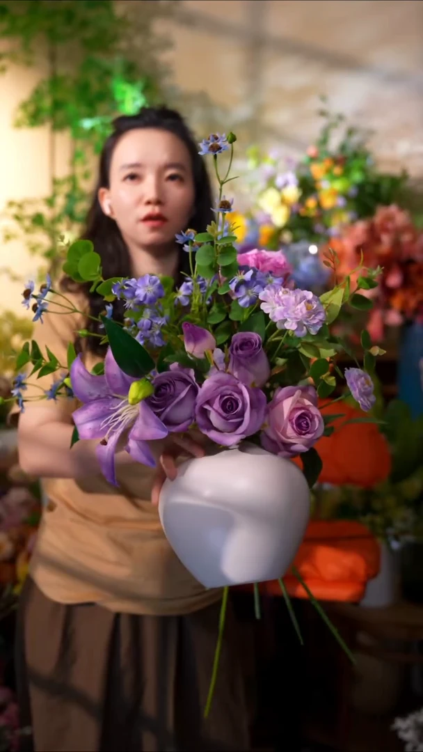 旌****店野趣搭配花束017