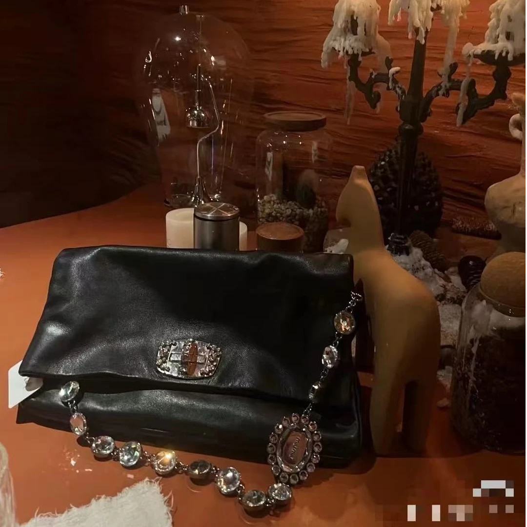 95新 MIU MIU/缪缪 坤球奢选 缪缪黑色中古单肩包