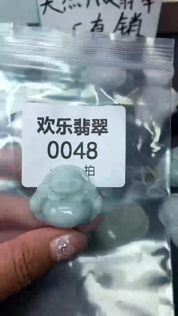 吊坠(赠链)未镶嵌翡翠缅甸天然翡翠0048