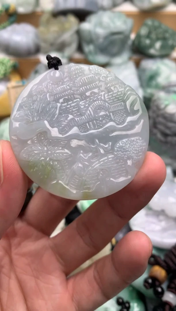 吊坠(不含链)未镶嵌翡翠1