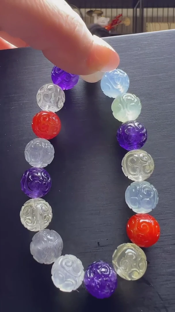 【闪购商品】水晶手链未镶嵌多宝