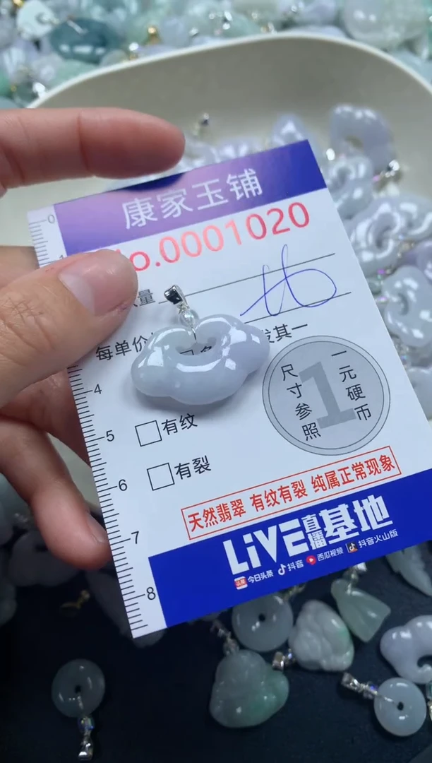 颈饰未镶嵌翡翠1020