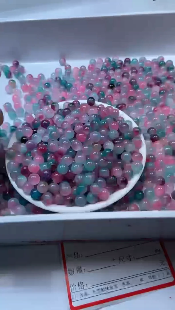 颈饰未镶嵌石英岩玉A043-8mm*20颗