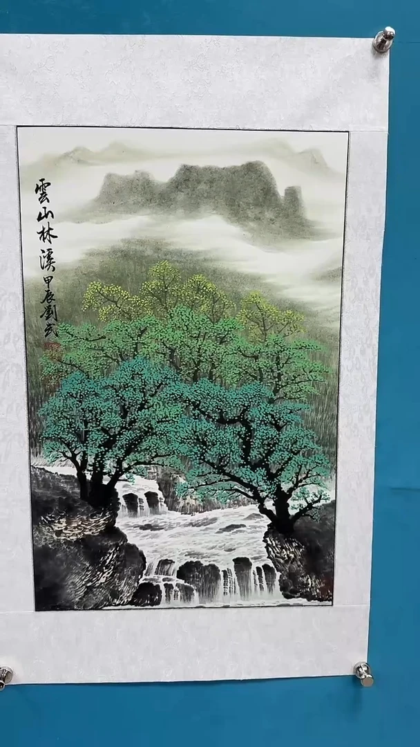 国画闪电购刘武绘画6