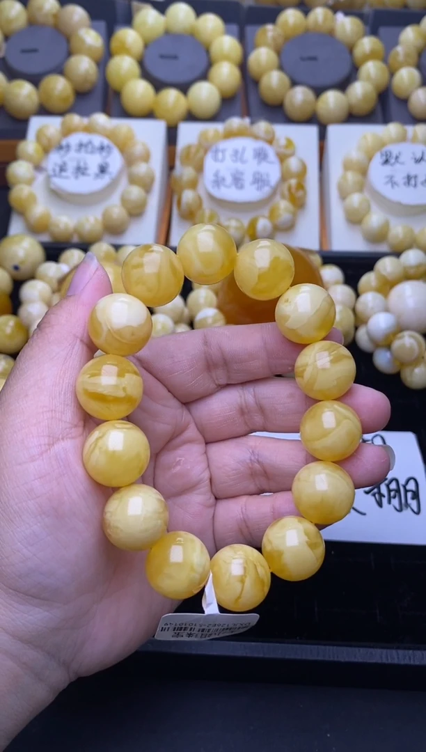 裸石琥珀未镶嵌大小姐珠宝严选116