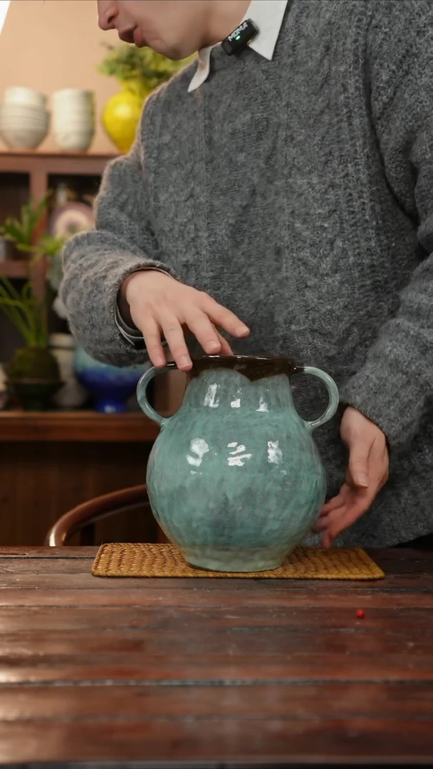 【闪购商品】摆件景德镇手作艺术感高温瓷-