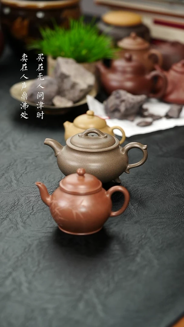 茶壶紫砂许莲青段退火烧