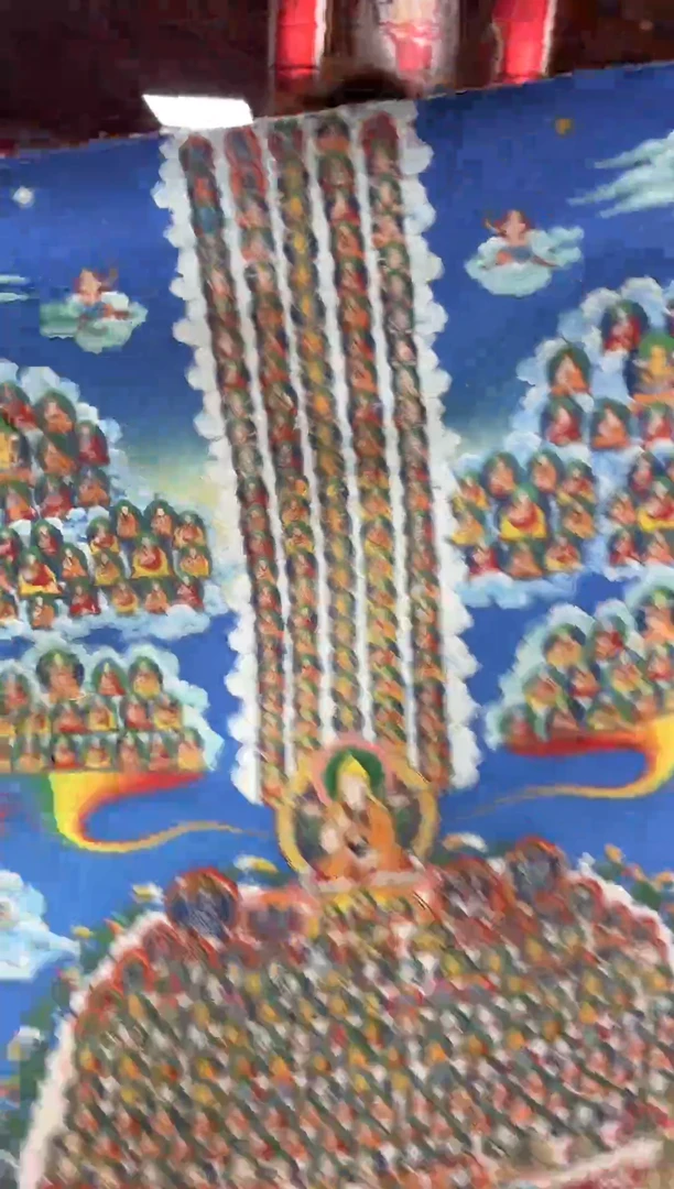 卷轴画晓晓的唐卡tk16