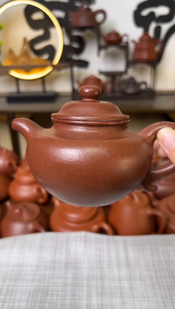 茶壶段泥独壶红降坡莲子壶280CC