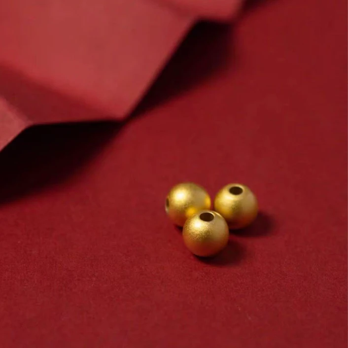 [金姐专属]足金999金珠子