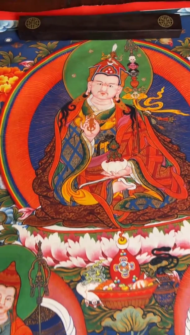 卷轴画手绘唐卡105