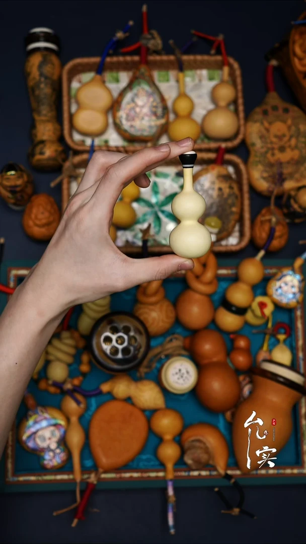 绽文玩葫芦手把件