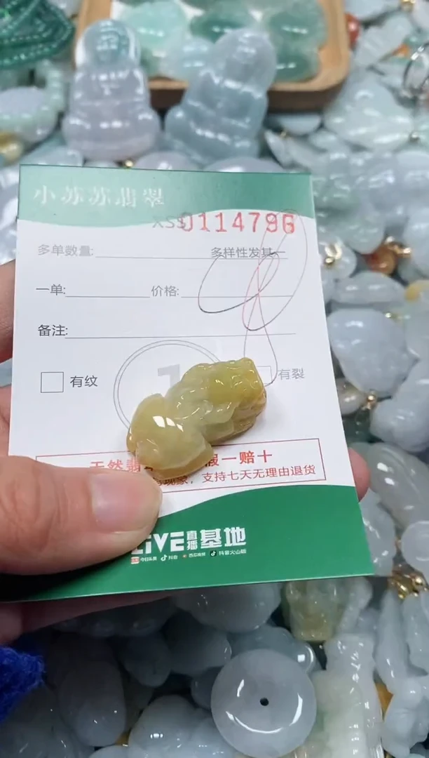 【闪购商品】翡翠颈饰未镶嵌闪购商品0114796