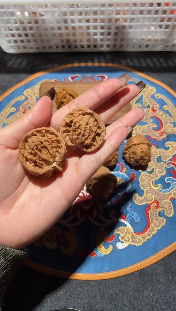 把件文玩核桃015 蛇头