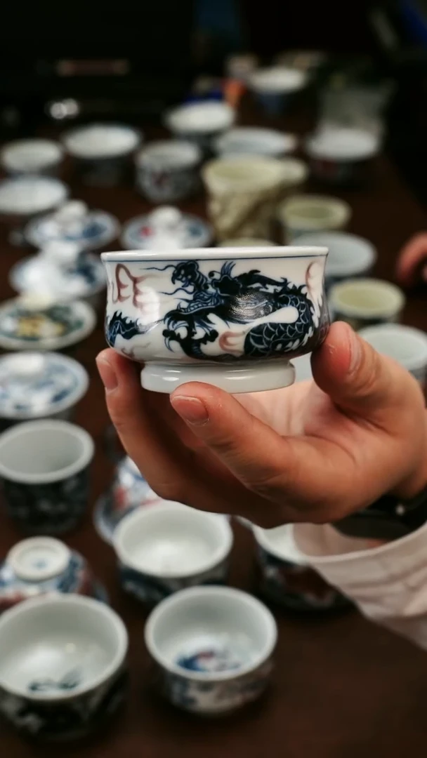 陶瓷景德镇高温手工陶瓷~