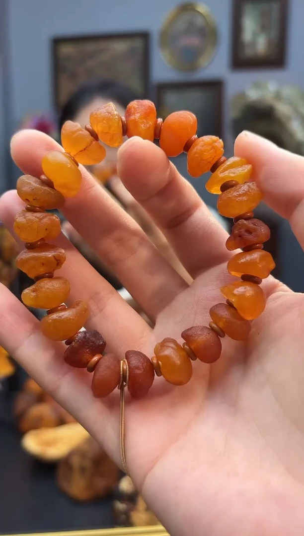 手串琥珀未镶嵌手串