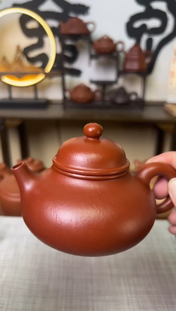 【闪购商品】朱泥茶壶朱泥容天壶220CC-范亚云