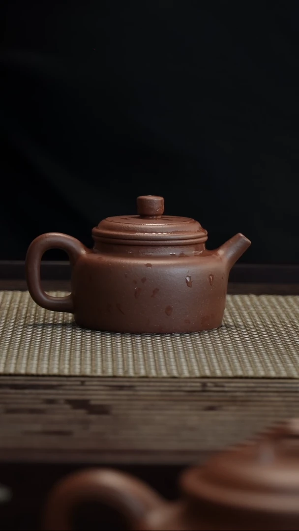 茶壶紫砂底槽清德中半手工150CC