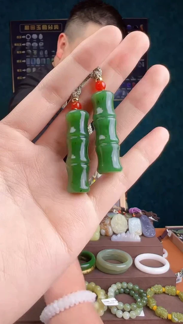 和田玉未镶嵌颈饰多样性发货 拍一单发一个