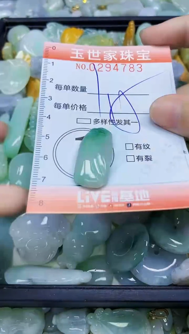 翡翠未镶嵌颈饰闪购0294783