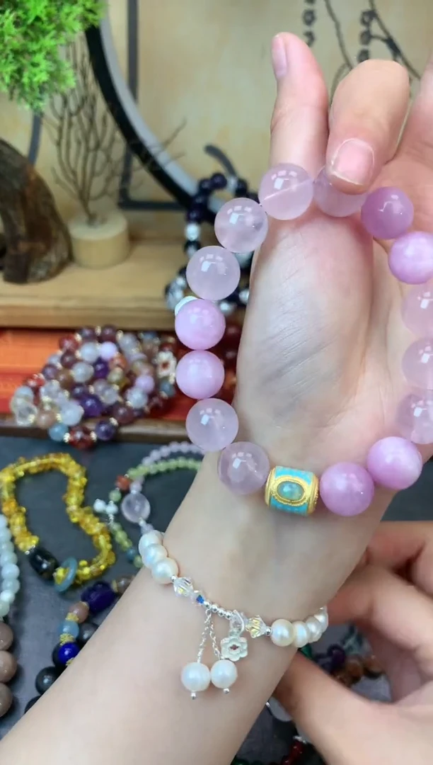 【闪购商品】锂辉石手串未镶嵌163