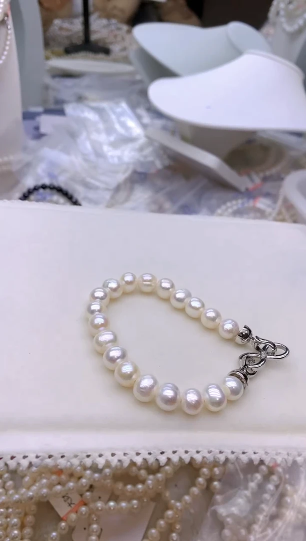 未镶嵌1淡水珍珠手串