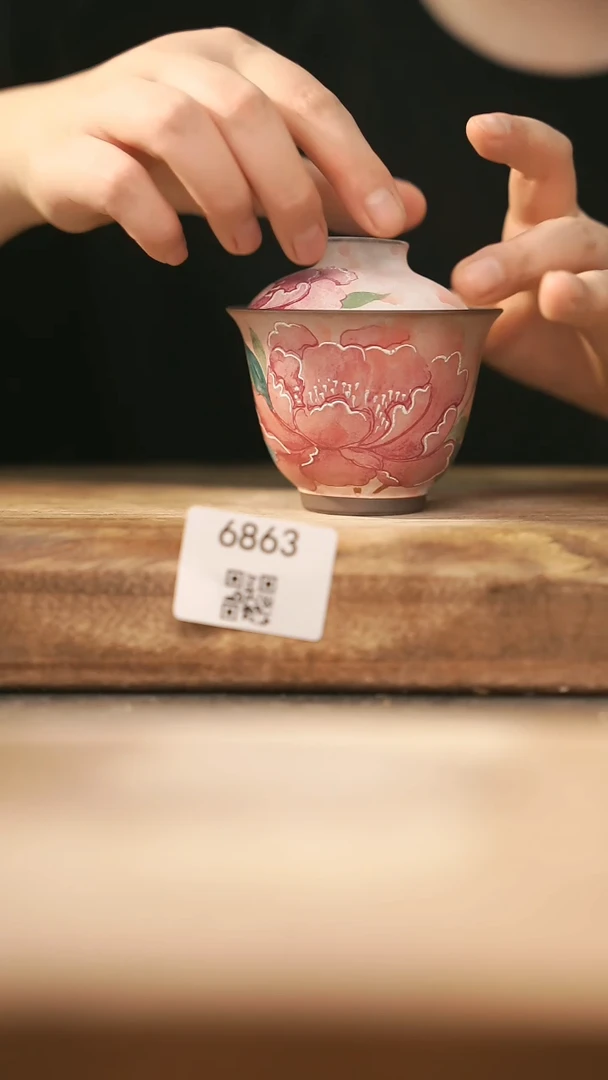 【落单孤品】福利/盖碗@@6863
